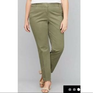 Lane Bryant Allie Twill Ankle Pant